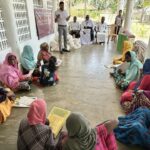 Caritas Hudec Jaffna has distributed dry rations for 300 families. Each received 5000/- worth of things.